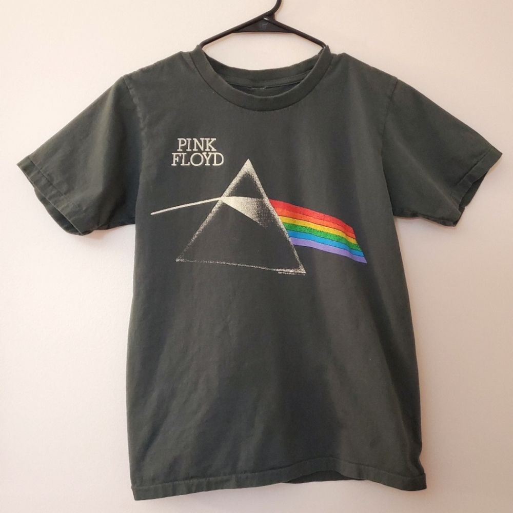 Vintage Single Stitch Pink Floyd Dark Side of The Moon Tee 1987